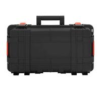 vidaXL Valise pour voyage en avion Portable Noir 56,5x34x16 cm PP