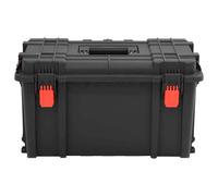vidaXL Valise pour voyage en avion Portable Noir 57x35x32,5 cm PP