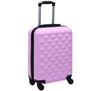 vidaXL Valise rigide Rose ABS 92419 Rose G