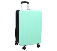 vidaXL Valise Pliable Coque Dure 24'' Verte Menthe 43x27x66 cm ABS
