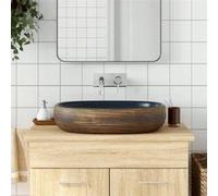 vidaXL Vasque à Poser, Évier de Salle de Bain avec Trou de Vidange, Lavabo avec Motifs Toilette Salle d'Eau, Marron et Bleu Ovale 59x40x14 cm Céramique https://www.fnac.com/mp49336336/vidaXL-Vasque-a-poser-marron-et-bleu-ovale-59x40x14-cm-ceramique/w-4?oref=531b0d41-1d4e-f1f2-af48-a48734da1aaf