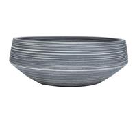 vidaXL – Vasque à poser ronde Ø41×14 cm en céramique grise 155066