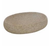 vidaXL Vasque à poser Sable ovale 59x40x15 cm Céramique 155078