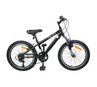 vidaXL Vélo de Montagne 20 Pouces 6-Vitesse pour 5-8 ans Noir poids:16.68 kg &4468