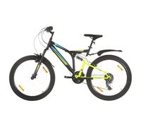 Vidaxl Vélo De Montagne 21 Vitesses Roues De 26 Pouces Noir