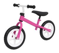 Vélo d'équilibre - vidaXL - 93190 - 9,5 pouces - Rose - Acier