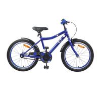 VidaXL Vélo enfant 20"" bleu - route, cadre acier, guidon & selle réglables, 6-11 ans