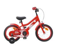 vidaXL Vélo pour Enfants 12 Pouces pour les enfants de 2 à 4 ans Rouge 42009381