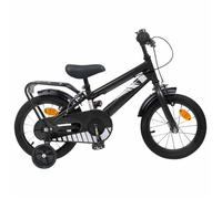 vidaXL Vélo pour Enfants 14 Pouces pour les 3-5 ans Noir