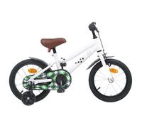 vidaXL Vélo pour Enfants 16 Pouces pour 4-6 ans Blanc 42009481