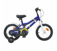 vidaXL Vélo pour Enfants 16 Pouces pour 4-6 ans Bleu blanc 42009409