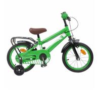 vidaXL Vélo pour Enfants 16 Pouces pour 4-6 ans Vert 42009366