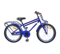 vidaXL Vélo pour Enfants 18 Pouces pour les 5-7 ans Bleu foncé