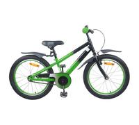 vidaXL Vélo pour Enfants 18 Pouces pour les 5-7 ans Bleu Noir