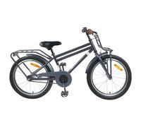 vidaXL Vélo pour Enfants 18 Pouces pour les 5-7 ans Gris foncé