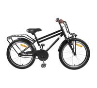 vidaXL Vélo pour Enfants 18 Pouces pour les 5-7 ans Noir