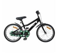 vidaXL Vélo pour Enfants 18 Pouces pour les 5-7 ans Noir 42009470