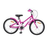 vidaXL Vélo pour Enfants 18 Pouces pour les 5-7 ans Rose foncé