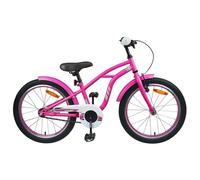 vidaXL Vélo pour Enfants 18 Pouces pour les 5-7 ans Rose foncé