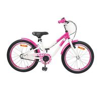 vidaXL Vélo pour Enfants 18 Pouces pour les 5-7 ans Rose foncé