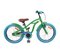 Vidaxl Vélo Pour Enfants 18 Pouces Pour Les 5-7 Ans Vert