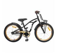 vidaXL Vélo pour Enfants 22 Pouces pour les enfants de 7 à 12 ans Noir 42009304