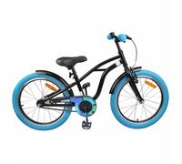 vidaXL Vélo pour Enfants 22 Pouces pour les enfants de 7 à 12 ans Noir 42009320