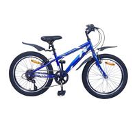vidaXL Vélo pour Enfants 24 Pouces 6-Speed pour Les 8-12 Ans, Vélo d'aventure, Style Classique, pour Enfants, Plaisir de balades, Confort et Joie en Plein air