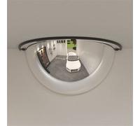 vidaXL Miroirs de circulation convexe en demi-dôme 2 pcs Ø40 cm acrylique