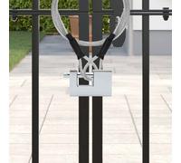 vidaXL Verrou 6 pcs Argenté 7,8 x 2 x 5 cm Fer