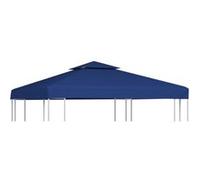 vidaXL Vervangend tentdoek prieel 310 g/mÂ² 3x3 m donkerblauw40879 Bleu G