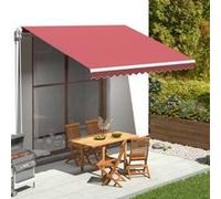 Vidaxl Tissu De Remplacement Pour Auvent Bordeaux Rouge 4x3,5 M Rouge