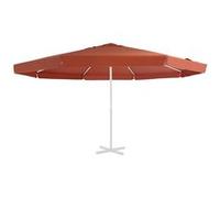 Vervangingsdoek voor parasol 500 cm terracottakleurig312543