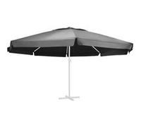 Tissu de Remplacement de Parasol d'Extérieur Anthracite 515 cm Rechange vidaXL