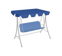 vidaXL Vervangingsluifel voor schommelbank 150/130x105/70 cm blauw312103