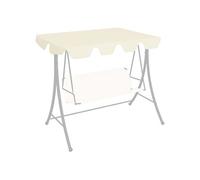 Vidaxl Toit De Rechange De Balançoire Crème 150/130x105/70 Cm