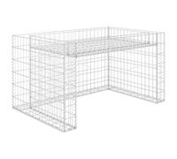 vidaXL Garage tondeuse à gazon lit surélevé 110x80x60 cm Fil en acier 145655