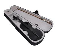 vidaXL Violon set complet avec archet et mentonnière Bois clair 4/4