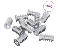 vidaXL Vis 10909 pcs Argenté M6 x 12 mm Fer