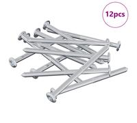 vidaXL Vis 12 pcs Argenté M6 x 85 mm Acier, Aventures, cylindriques, expéditions Nocturnes avec des Vues Uniques et des expériences inoubliables Tout au Long du Chemin