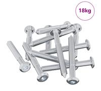 vidaXL Vis 1800 pcs Argenté M6 x 50 mm Acier, Aventures, cylindriques, expéditions Nocturnes avec des Vues Uniques et des expériences inoubliables Tout au Long du Chemin