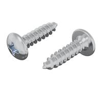 vidaXL Vis 2 pcs Argenté M4 x 16 mm Acier, Autre, Cylindrique, Minime, Durable, Élégant, Design Pratique avec Une Utilisation Polyvalente pour Un Usage Domestique et de Bureau.