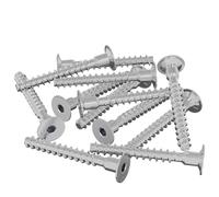 vidaXL Vis 5143 pcs Zincé 5 x 40 mm Fer, Atelier, Cylindrique, Moderne, Techniques Durables pour Créer des Structures Résistantes et des Designs Fonctionnels