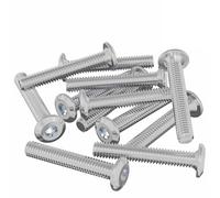 vidaXL Vis à Tête Bloquée 12 pcs Argenté M6 x 35 mm Acier, Réservoirs cylindriques, Design Industriel, Autres Machines, Applications, Tests d'efficacité et Solutions sur Mesure pour Les Industries