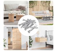 vidaXL Vis confirmat 2100 pcs Argenté Mét¿¿