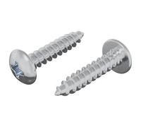 vidaXL Vis en bois 2 pcs Argenté M4 x 20 mm Acier