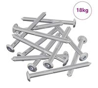 vidaXL Vis pour Meubles 1200 pcs Argenté Acier, Assemblage de Meubles, vis Solides, matériel Anti-Rouille, Fixations fiables, intérieur, Argent Mat, Usage général