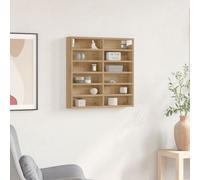 Vidaxl Vitrine Cabinet Artisan Chêne 60x8,5x58 Cm Bois D'ingénierie