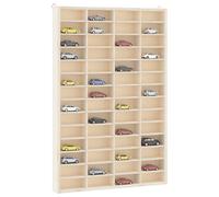 Vidaxl Vitrine De Collection En Bois Avec 56 Compartiments Multicolore