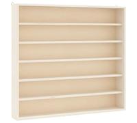 vidaXL Vitrine de Collection en Bois avec 6 étagères 60x8,5x55 cm